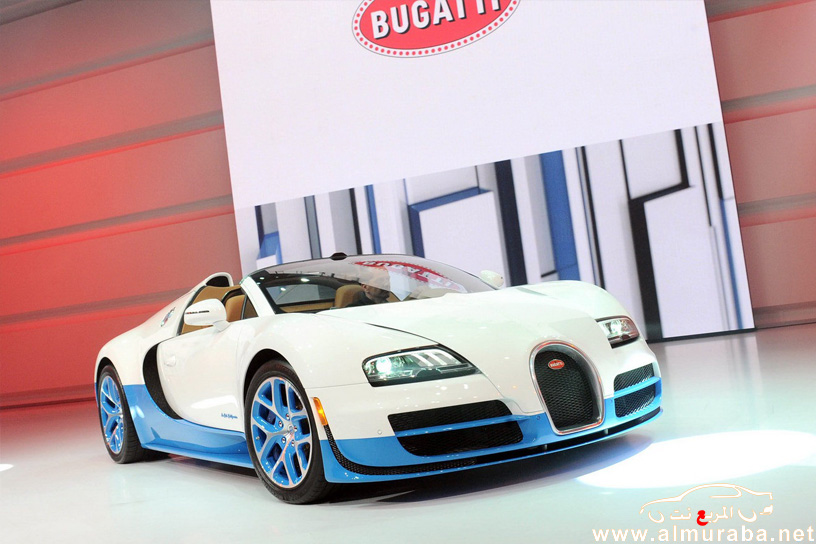 بوغاتي فيرون غراند سبورت فيتيس تفأجئ الجميع في معرض باريس Bugatti Veyron Sport Vitesse 2